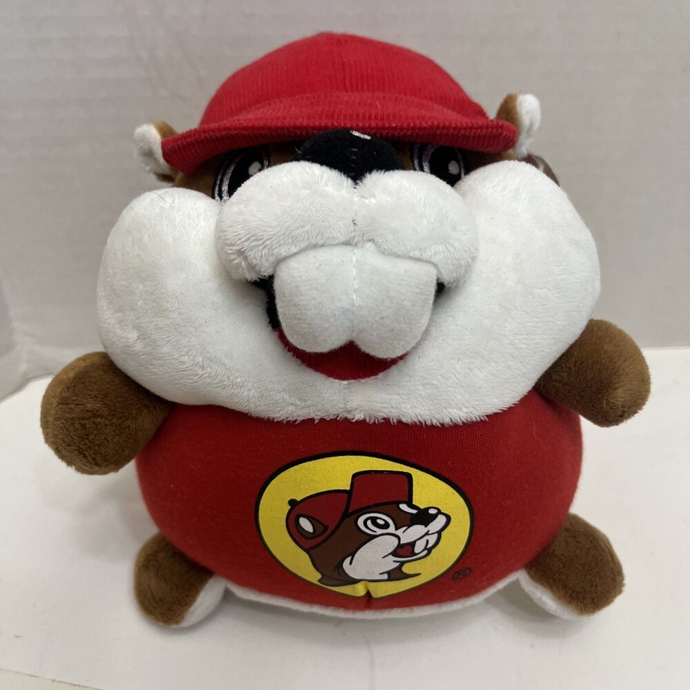 Buc-ee's Stuffed Beaver Ball Round Plush 7" Stuffed Animal Advertisement